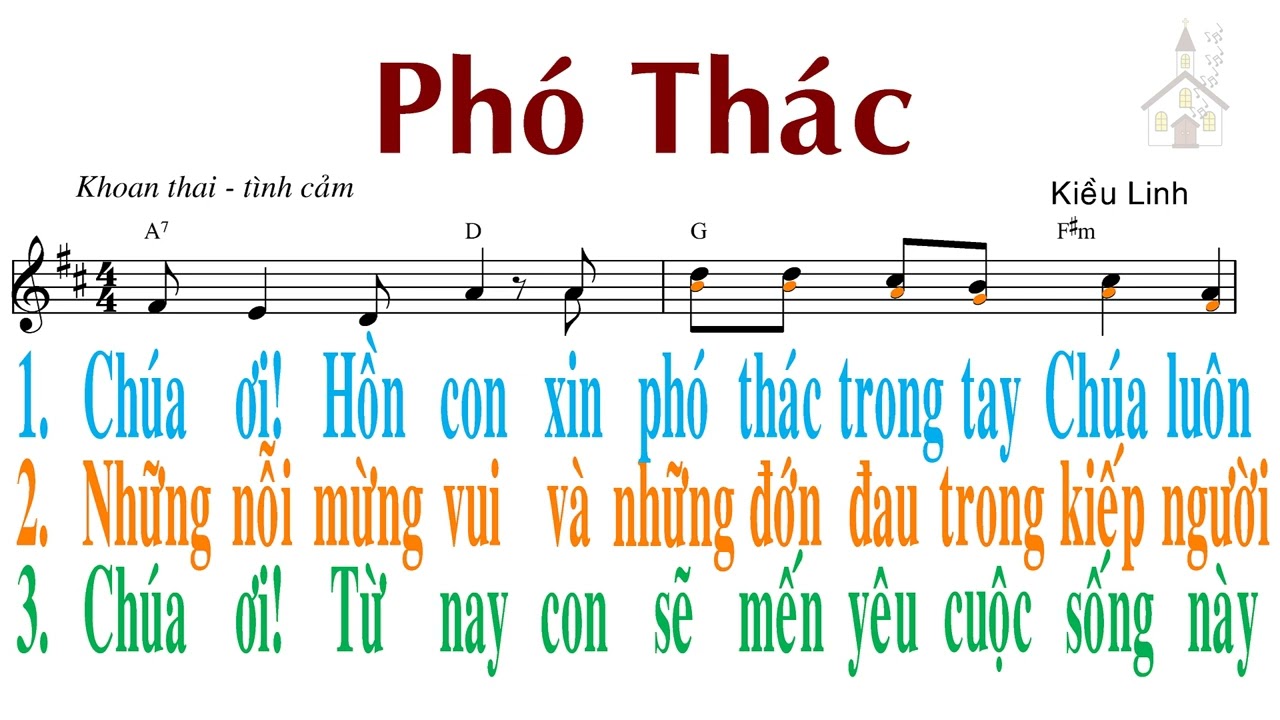 Phó thác - Kiều Linh - Ca đoàn Saint Paul