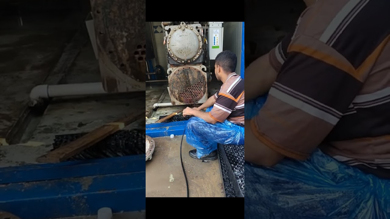 Schiller condenser cleaning