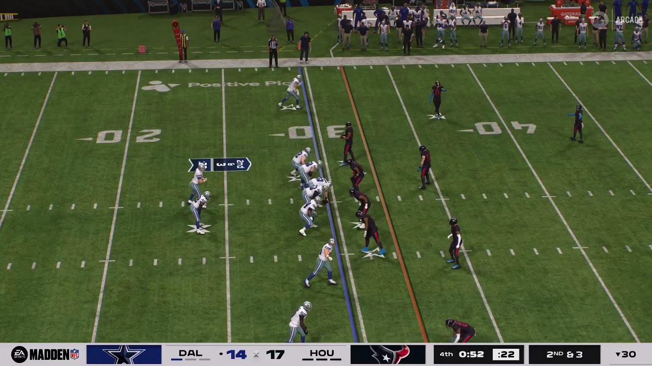 Madden Cowboys vs Texans