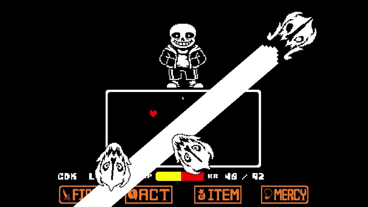 Undertale Last Breath   Scrapped - впервые дошла до второй фазы и не сдохла! (почти)