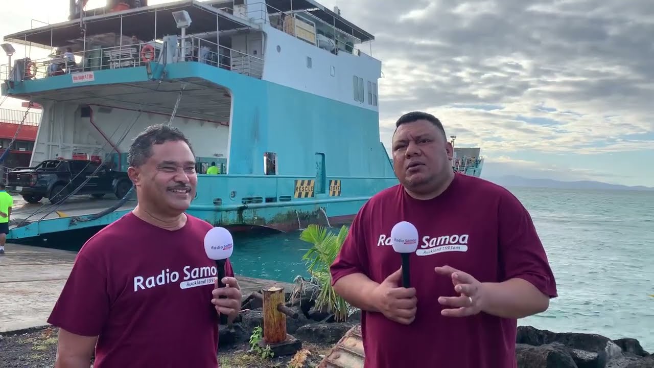 Day 2 in Samoa - from Salelologa Wharf, Savaii
