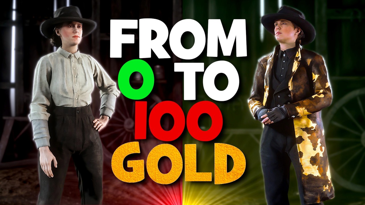 0 to 100 Gold in 24 Hours in Red Dead Online