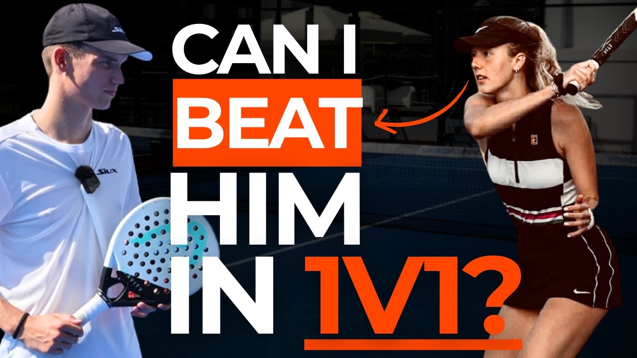 Girl vs Guy in Padel 1v1: Former Tennis Players Facing Off in Croatia!