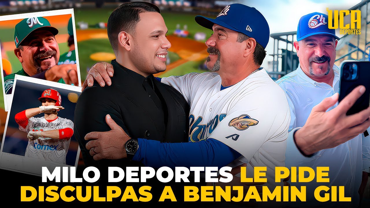 SERIE DEL CARIBE: MILO DEPORTES LE PIDE DISCULPAS A BENJAMÍN GIL, DETALLES EXCLUSIVOS 