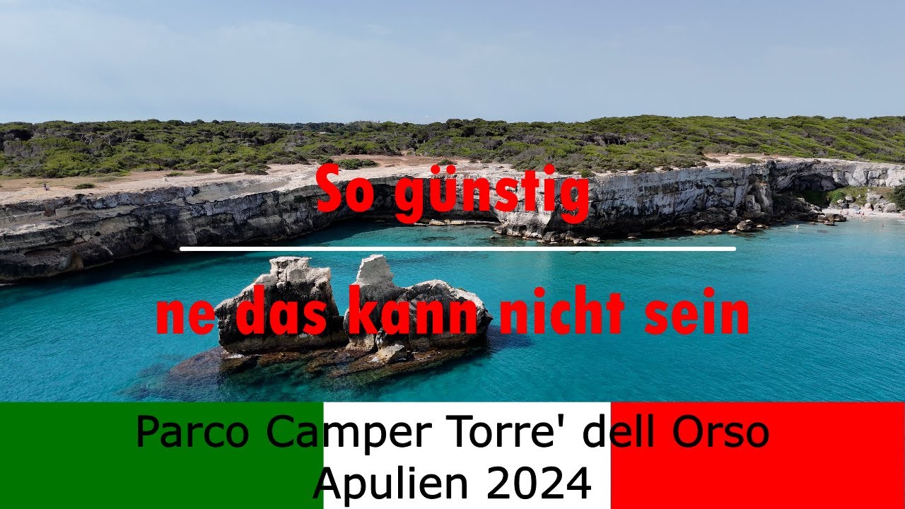 #15 Camping Parco Camper Torre dell'Orso  #vanlife #italy #mare #travel