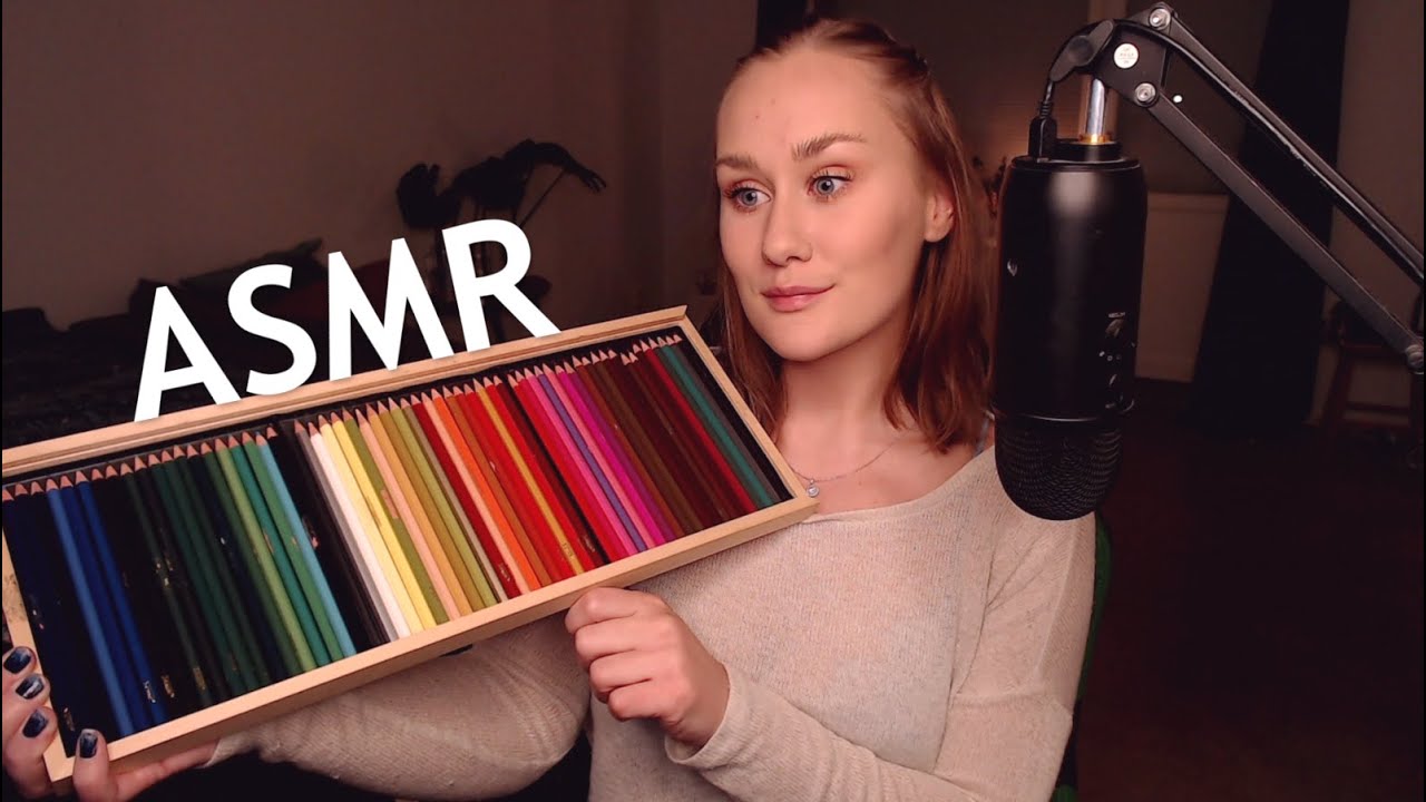 ASMR | Pencil, writing, drawing sounds on paper