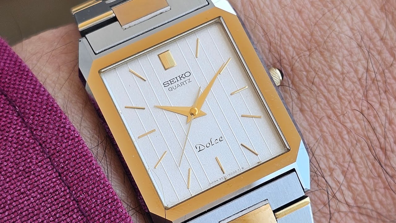 Seiko Dolce tank demi siêu siêu đẹp và sang
