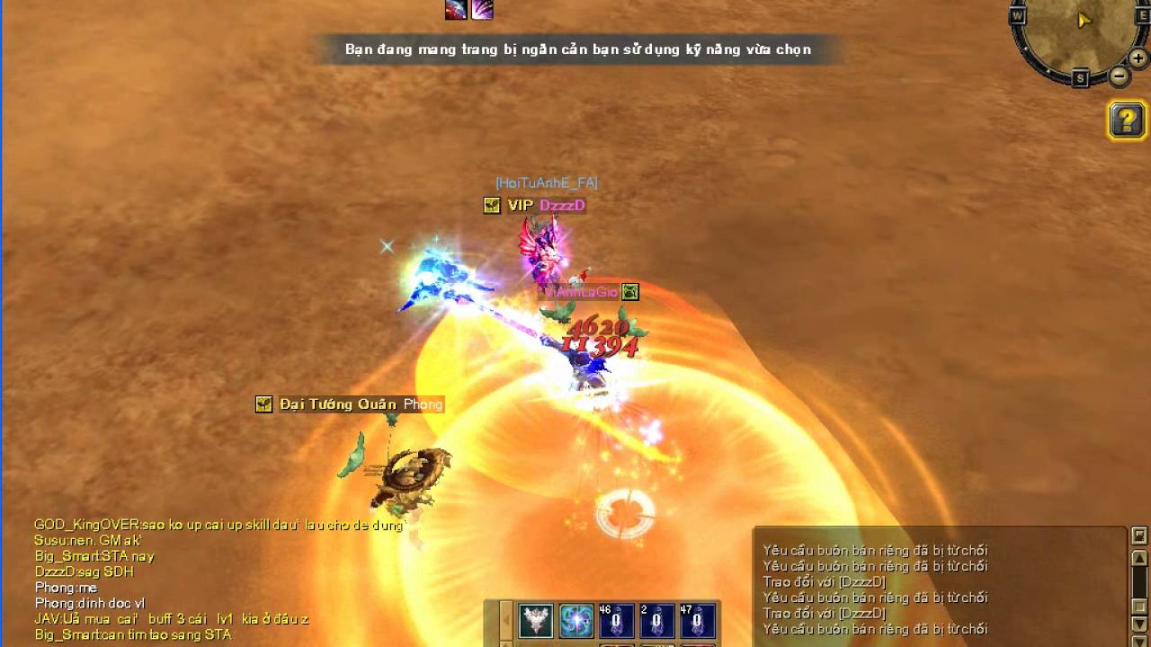 Ghost DD NC map 150 Sro Phuc Hung( PVP Glaive)