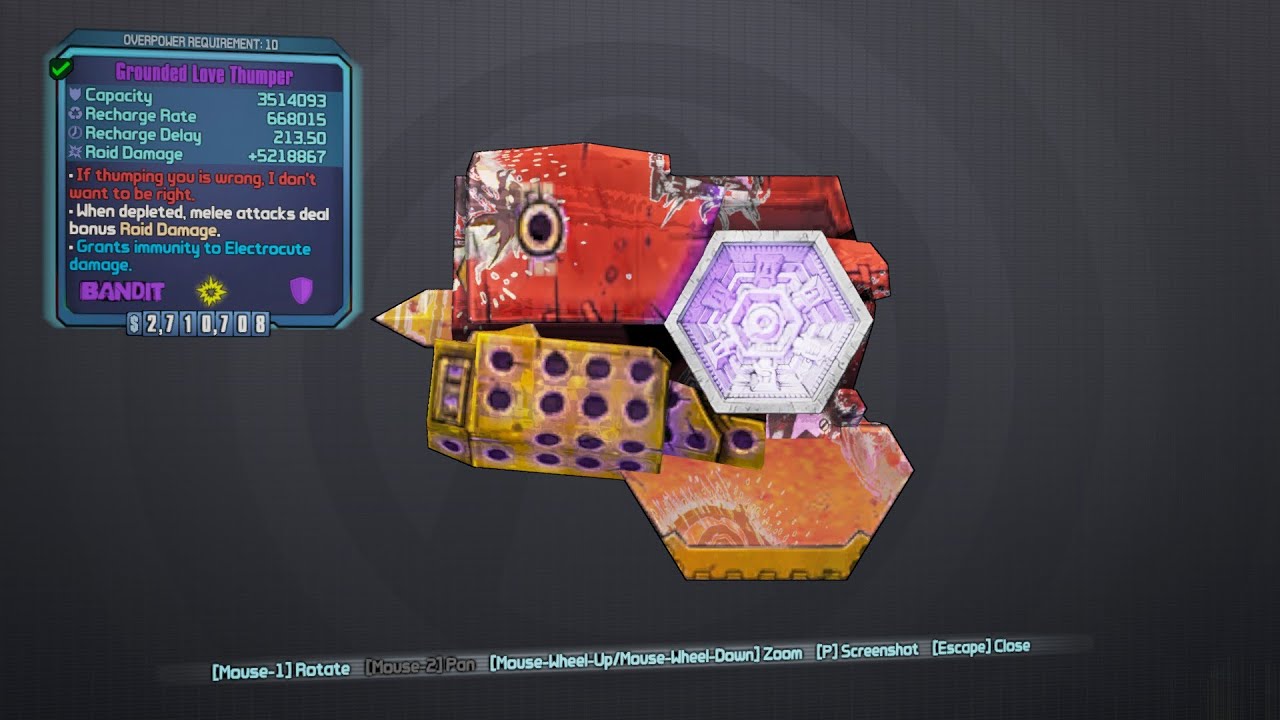 Borderlands 2 Gaige/Deathtrap Top Gear - Love Thumper (OP 10, UCP 5.0.3)