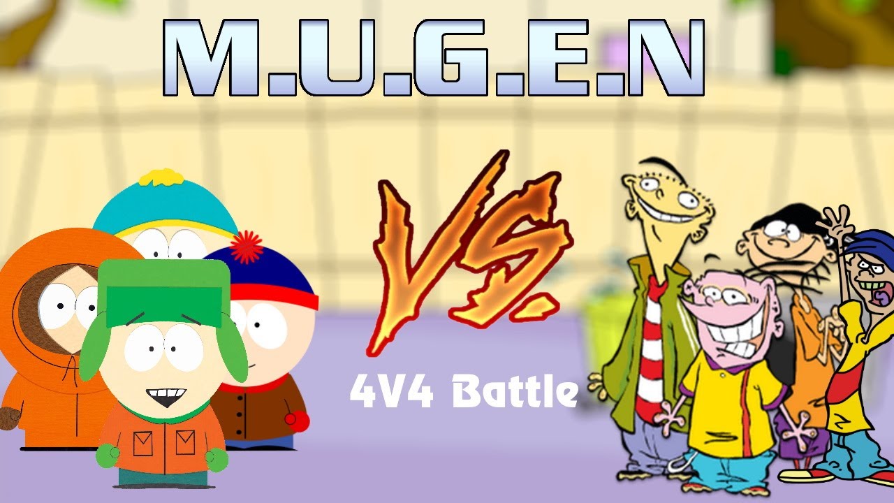Mugen Battle #012 Kyle,Stan,Eric And Kenny VS Ed,Edd,Eddy And Rolf