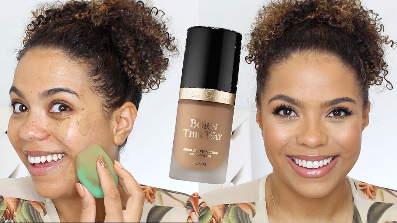 Too Faced Born this Way Foundation Review, Wear-Test .. FINALLY!