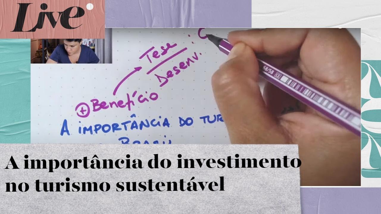 Repertório sociocultural | Tema: A importância do investimento no turismo sustentável | Jana Rabelo