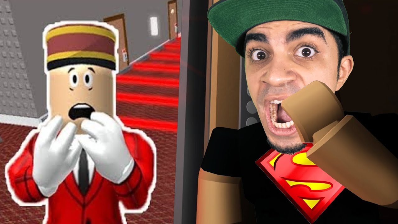 الهروب من الفندق المجنون فى لعبة Roblox !! 😱🔥