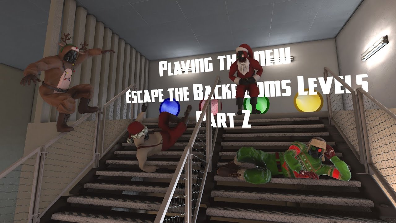 Escape the Backrooms New Levels Finale