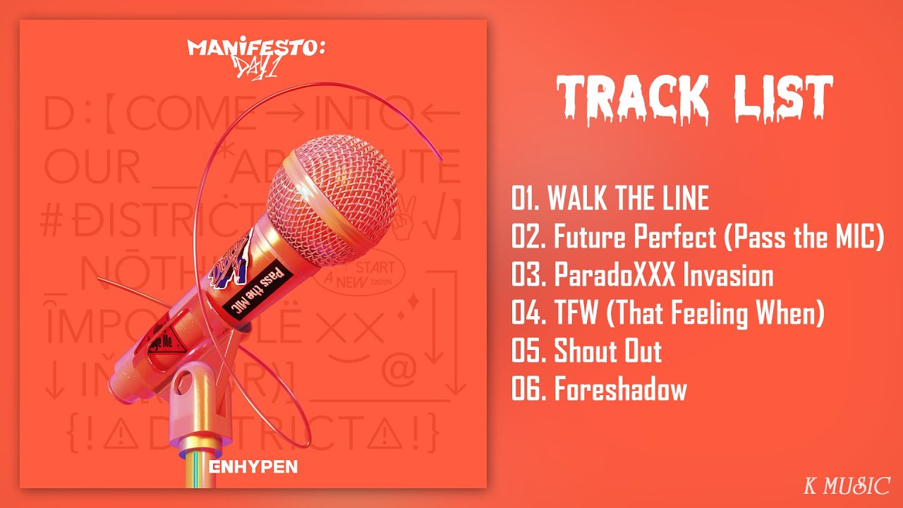 [FULL ALBUM] E N H Y P E N (엔하이픈) - MANIFESTO : D A Y 1