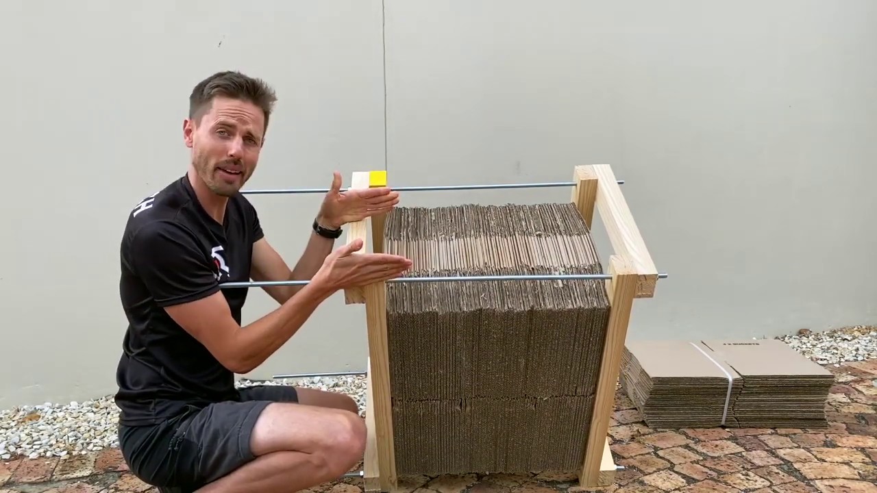 Tutorial: How to build your own DIY Archery Target buttress.