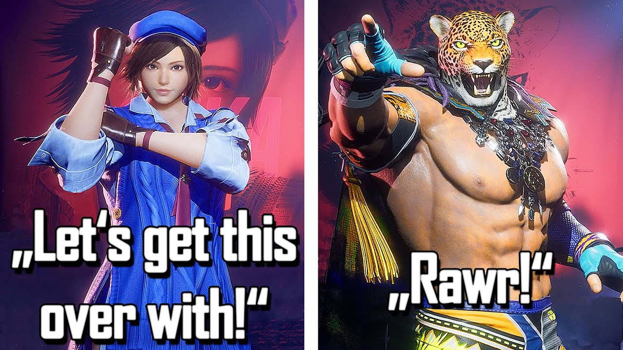 TEKKEN 8 (2023) All Characters Select Screen Animations!