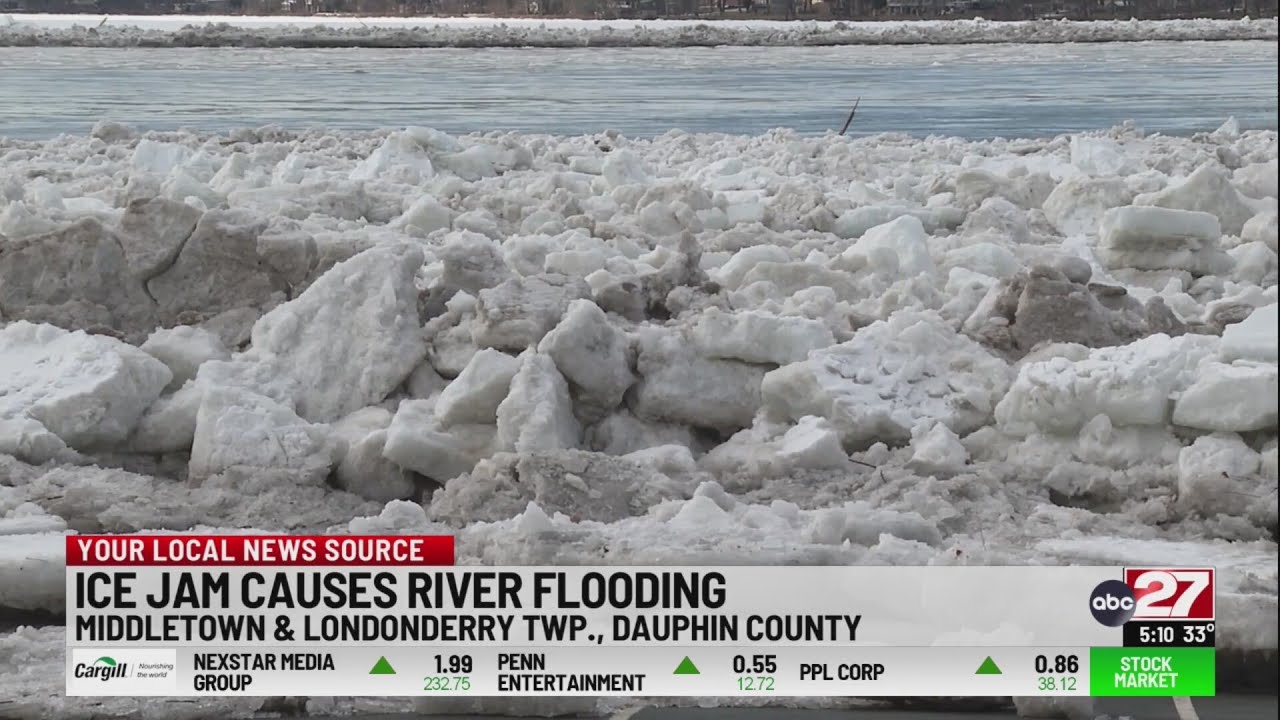Susquehanna ice jam causes flooding
