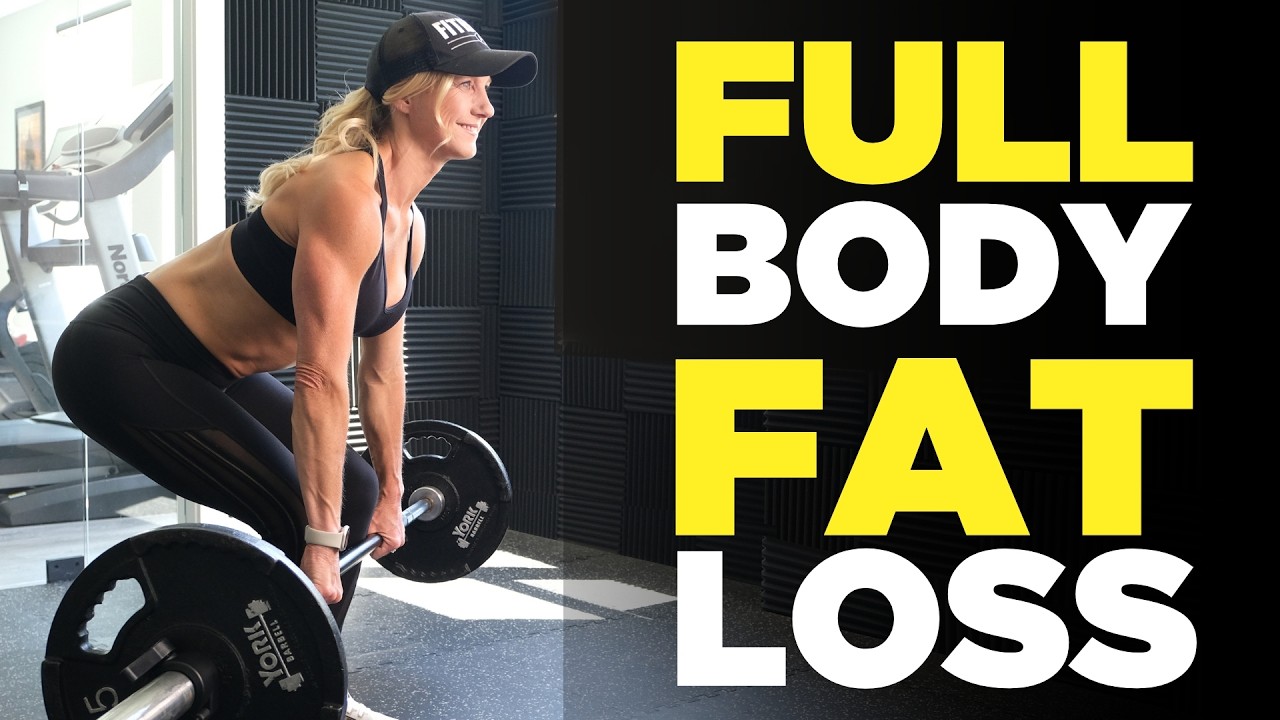 🔥 Top 5 Fat-Burning Barbell Moves | Compound Exercises to Lose Fat!
