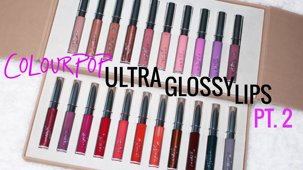 ColourPop Ultra Glossy Lips Pt. 2 (short & sweet version)