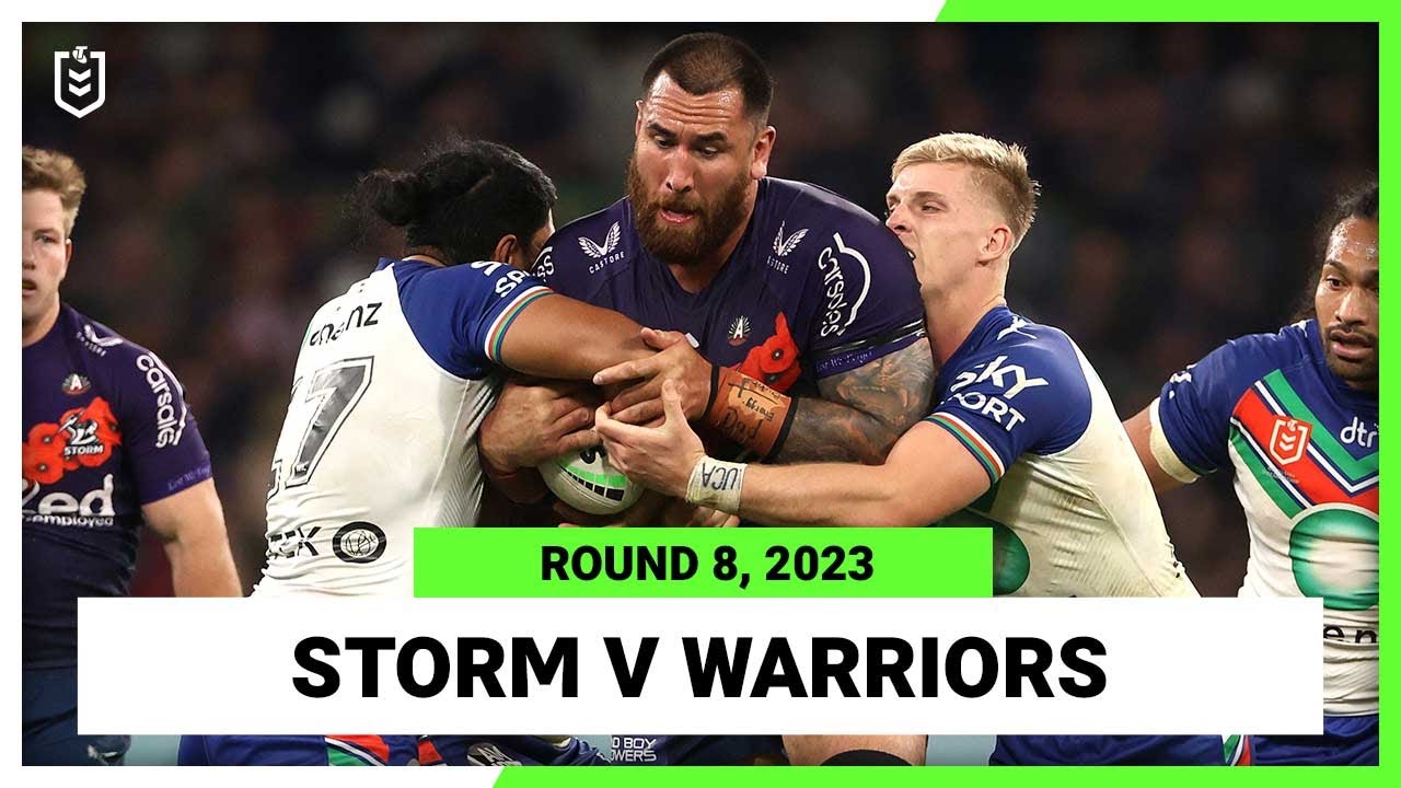 NRL Highlights | Melbourne Storm v New Zealand Warriors | NRL Round 8 | Full Match Replay
