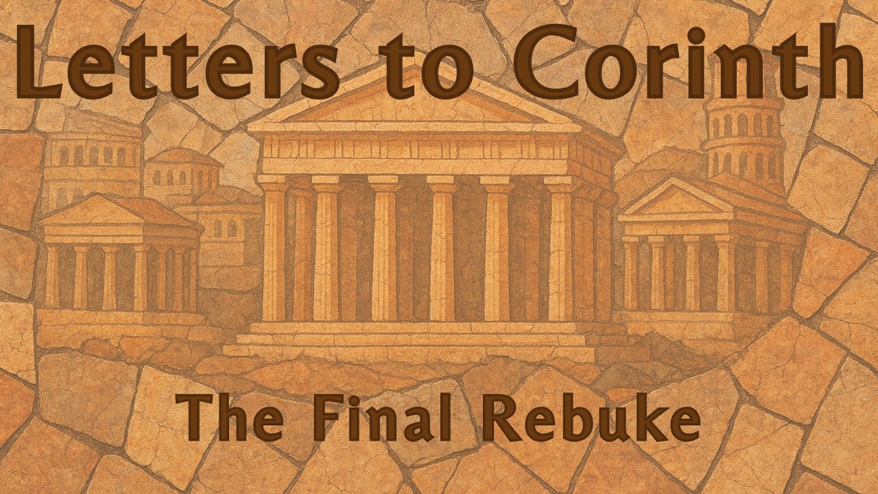 Letters to Corinth - The Final Rebuke | Pastors Brad