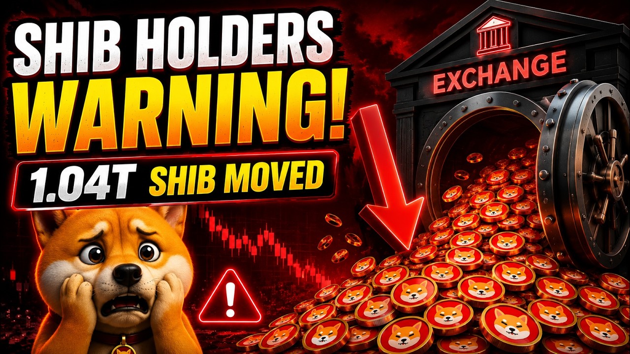 🚨 1.04 Trillion SHIB Sent to Exchanges! Is Shiba Inu About to Crash? | SHIB News Today