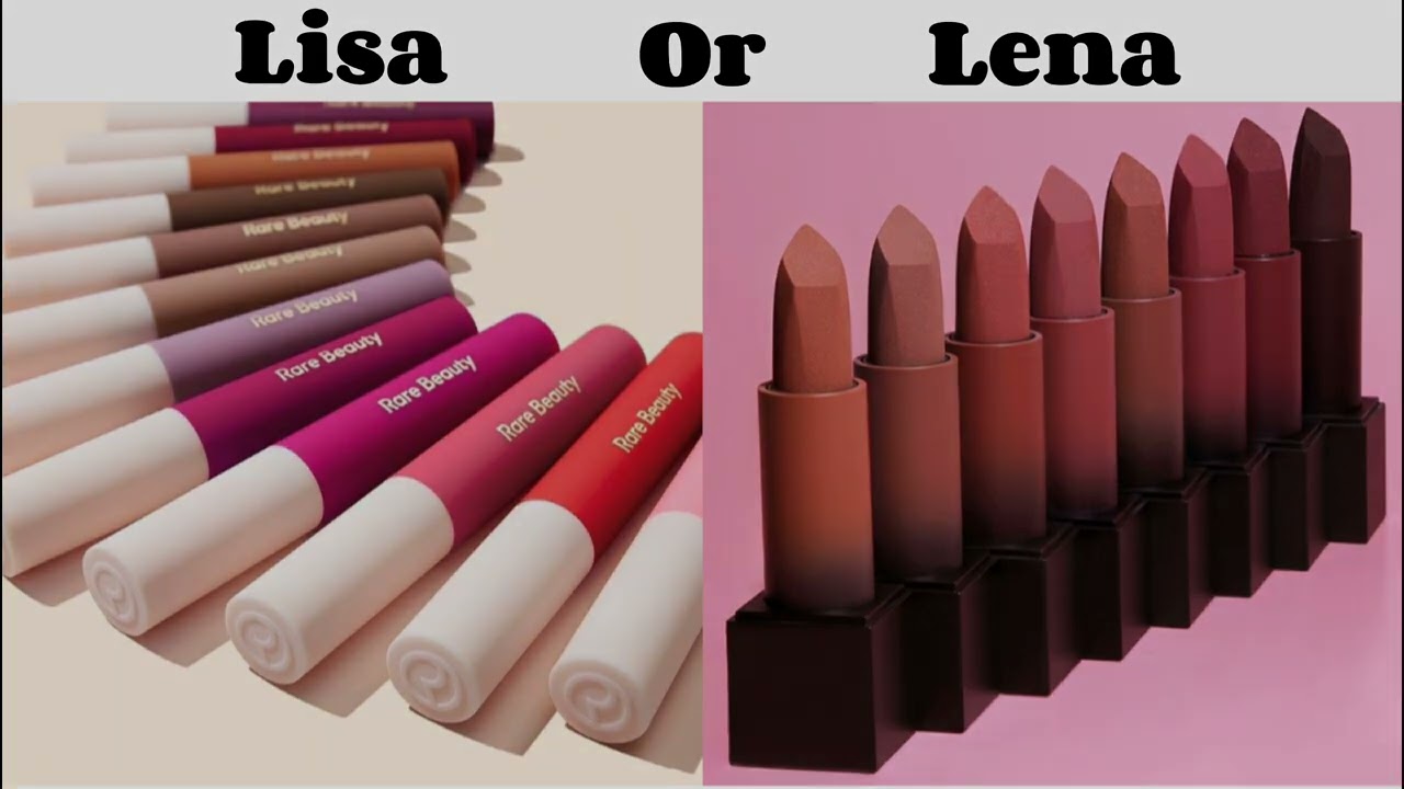 Lisa Or Lena - Choices - Makeup Essentials - Aesthetic World.  #lena #lisa #lisaandlena