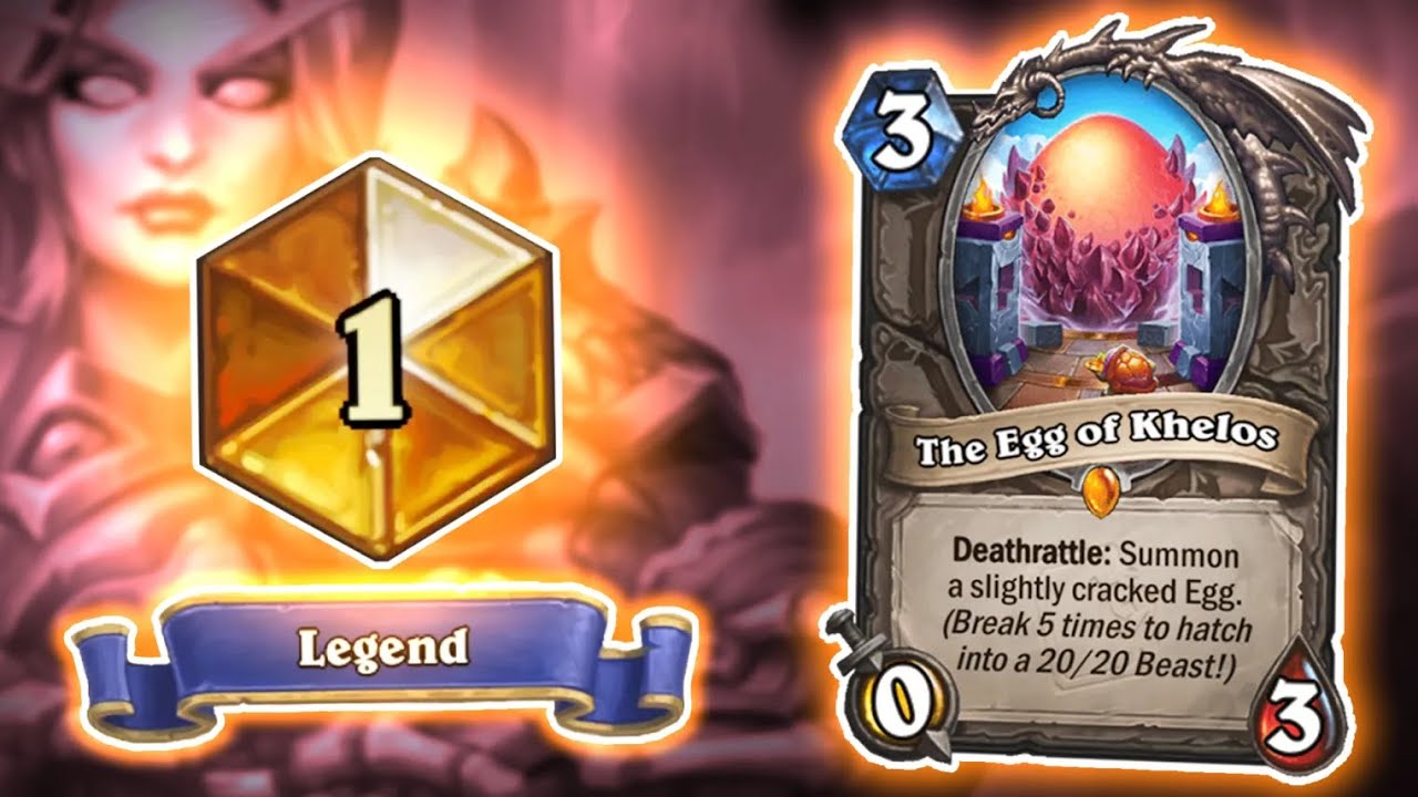 Egg is broken! I got #1 Legend the first time I played this deck