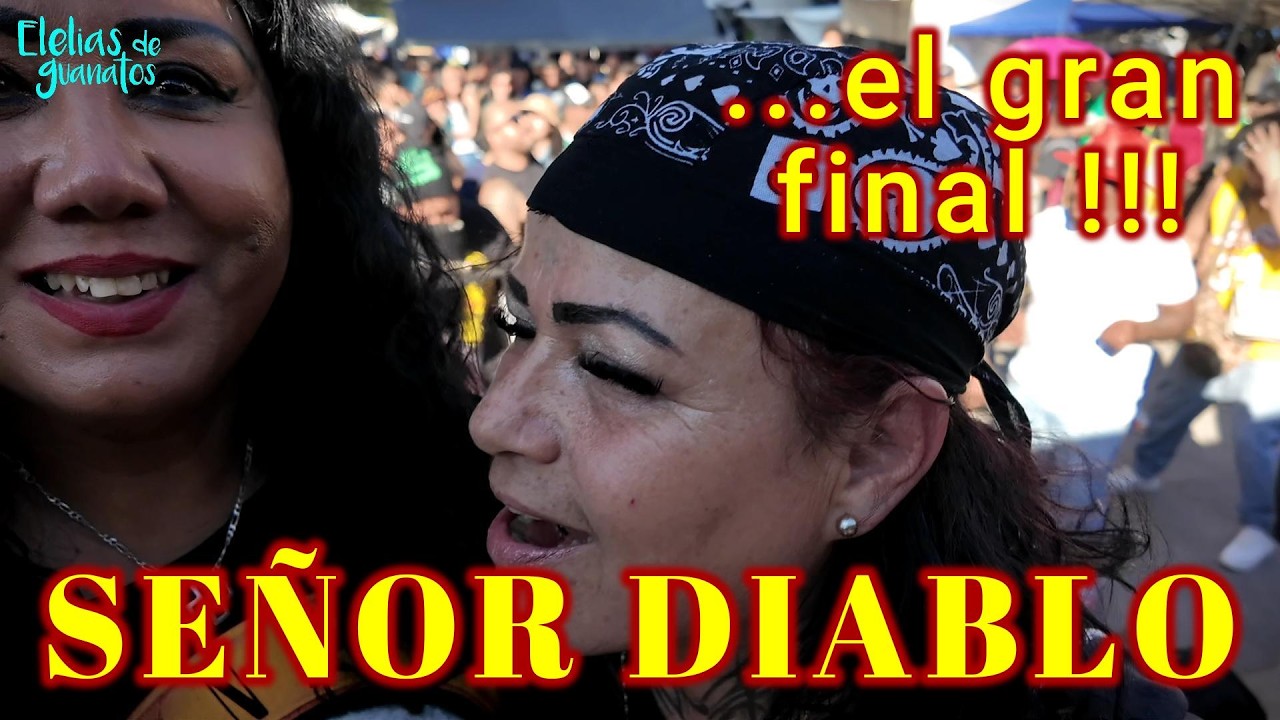 SEÑOR DIABLO en el gran final de su show en el Tianguis Cultural !!!