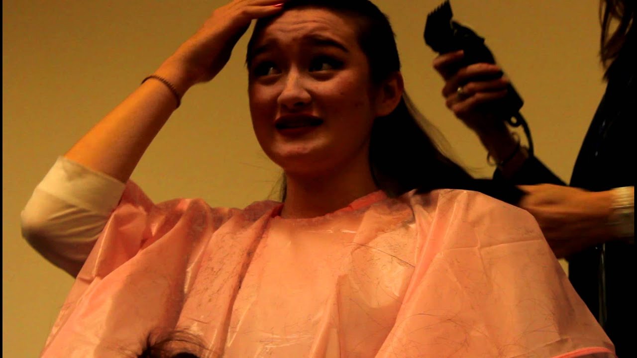 Kira Chan going bald for Cancer Research UK