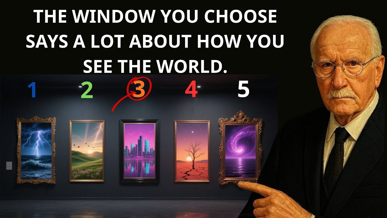 Choose One of Five Windows to Reveal How You Truly See the World | Test Carl Jung