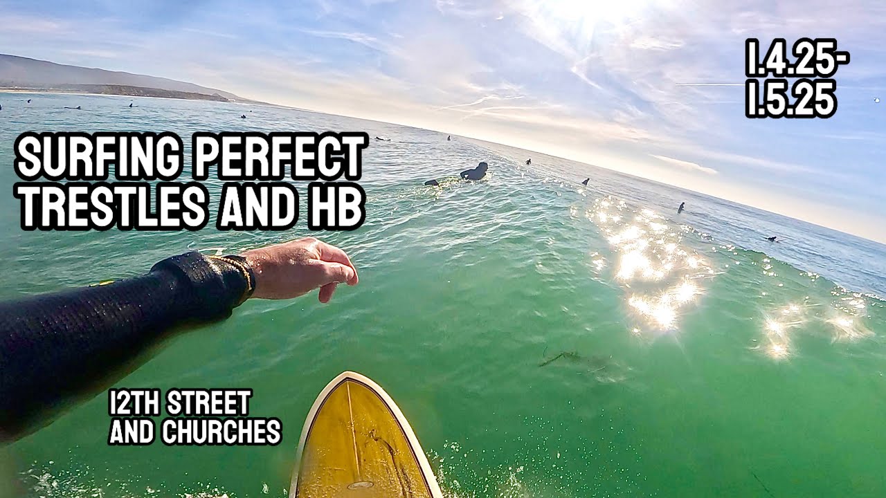 SO MANY Waves!! || SUPER FUN Weekend Surfing in Orange County