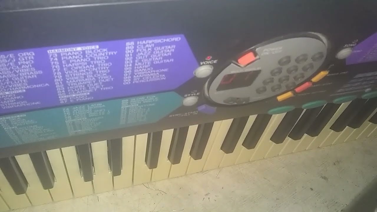 Teclado Yamaha não liga - Curto na placa .