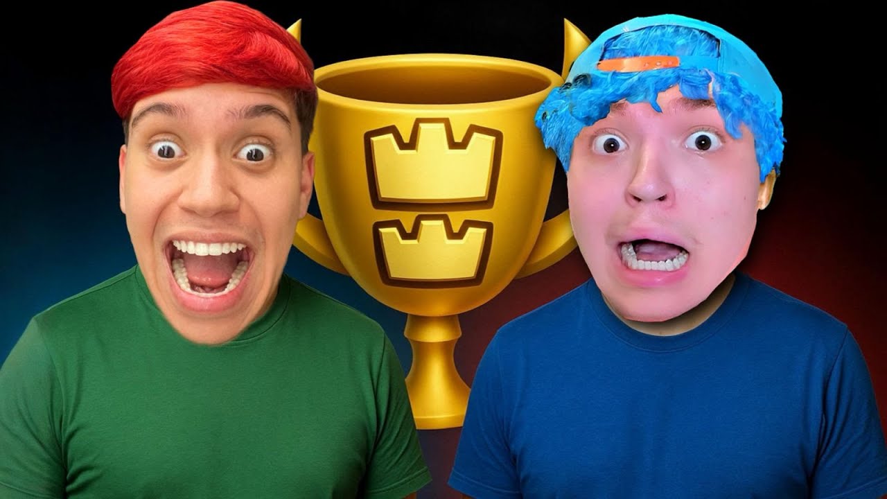 CHAMEI MEU AMIGO PRA JOGAR 2V2 AO VIVO NO CLASH ROYALE!!