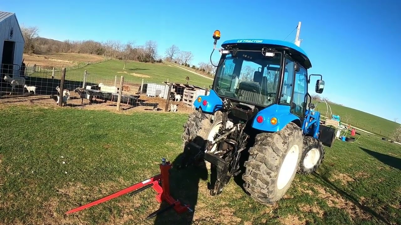 Will a Yintatech bale spear work with a Harbor Freight Quick hitch