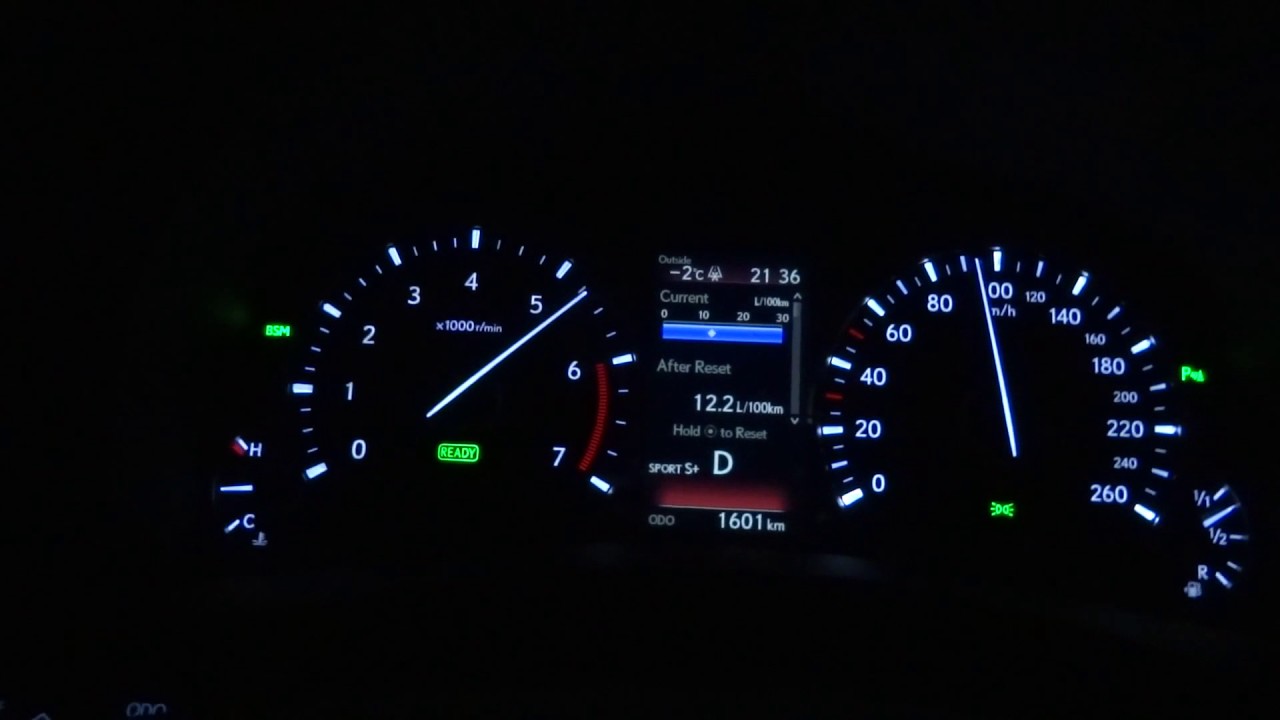 2017 Lexus GS 450h 3.5 V6 RWD Hybrid Acceleration Test 0-100 km/h 0-140