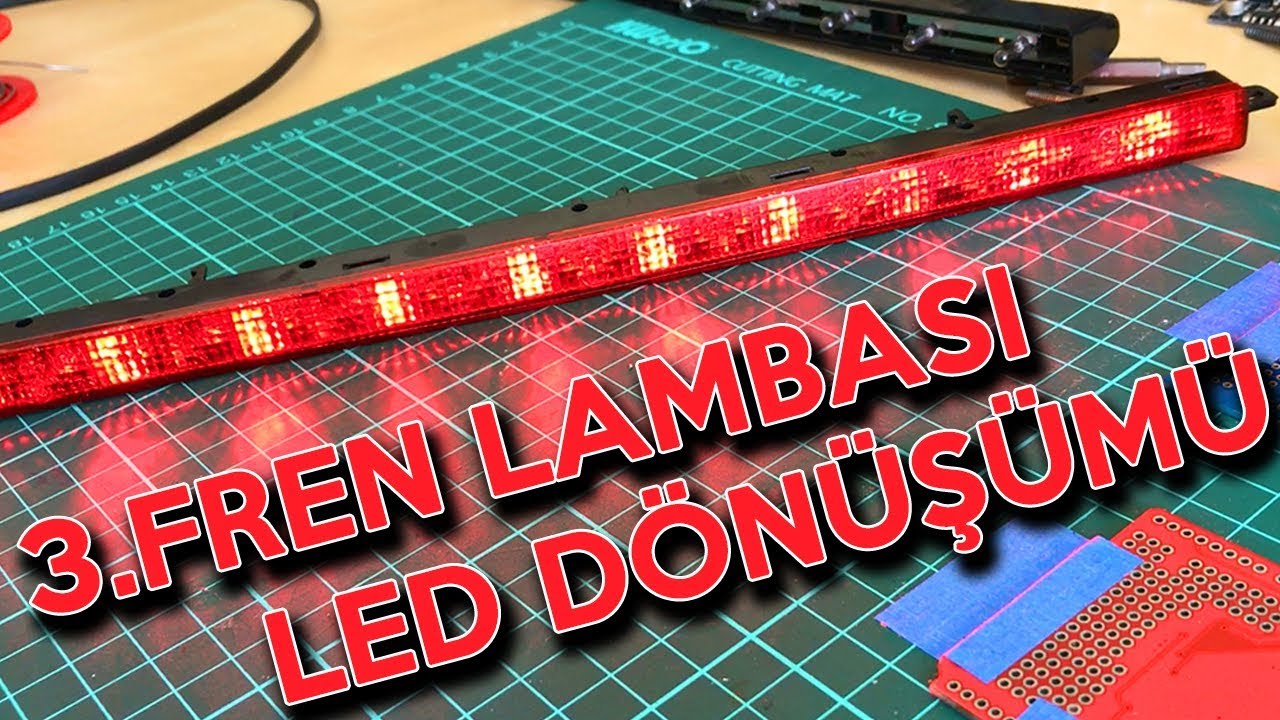 Fiat Albea 3.Fren Lambası LED Dönüşümü Nasıl Yapılır? Detaylı Anlatım!