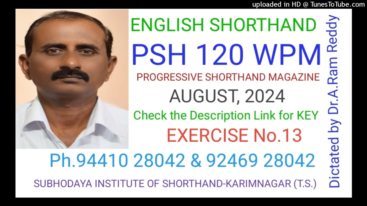1509 - PSH-120 WPM - AUGUST, 2024 -PASSAGE No.13