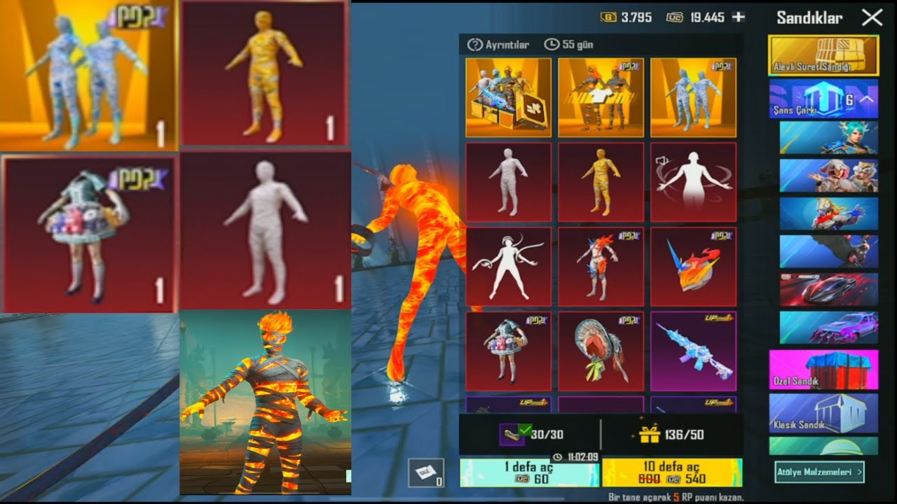 TAKİPÇİME BÜTÜN MUMYALARI ÇIKARDIK