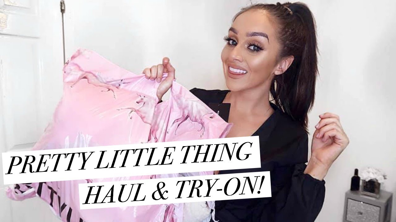 HUGE PRETTY LITTLE THING HAUL // & TRY-ON! // DECEMBER 2018