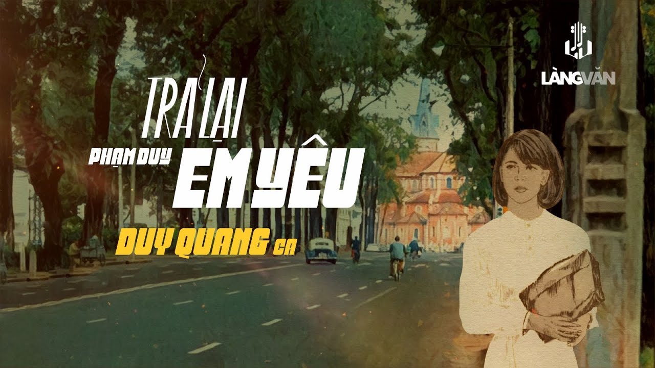 Duy Quang (1986) | Trả Lại Em Yêu (Phạm Duy) | Nhạc Vàng Bất Hủ | Official Làng Văn (Radio)