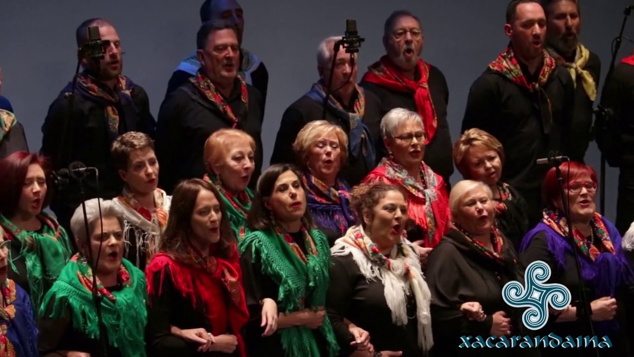 XOTA CORUÑESA DE FISTERRA (FISTERRA) GALA 40 ANOS MÚSICA XACARANDAINA