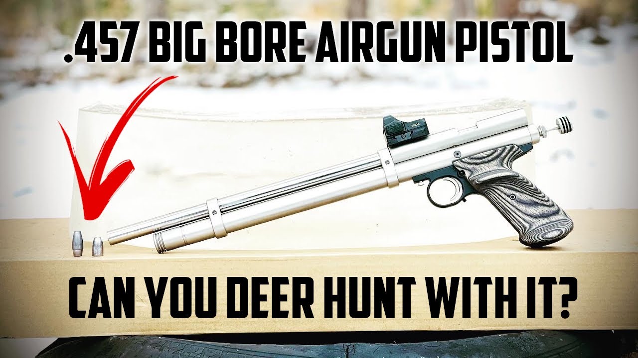Can a .457 Big Bore Airgun Pistol Harvest a Deer?