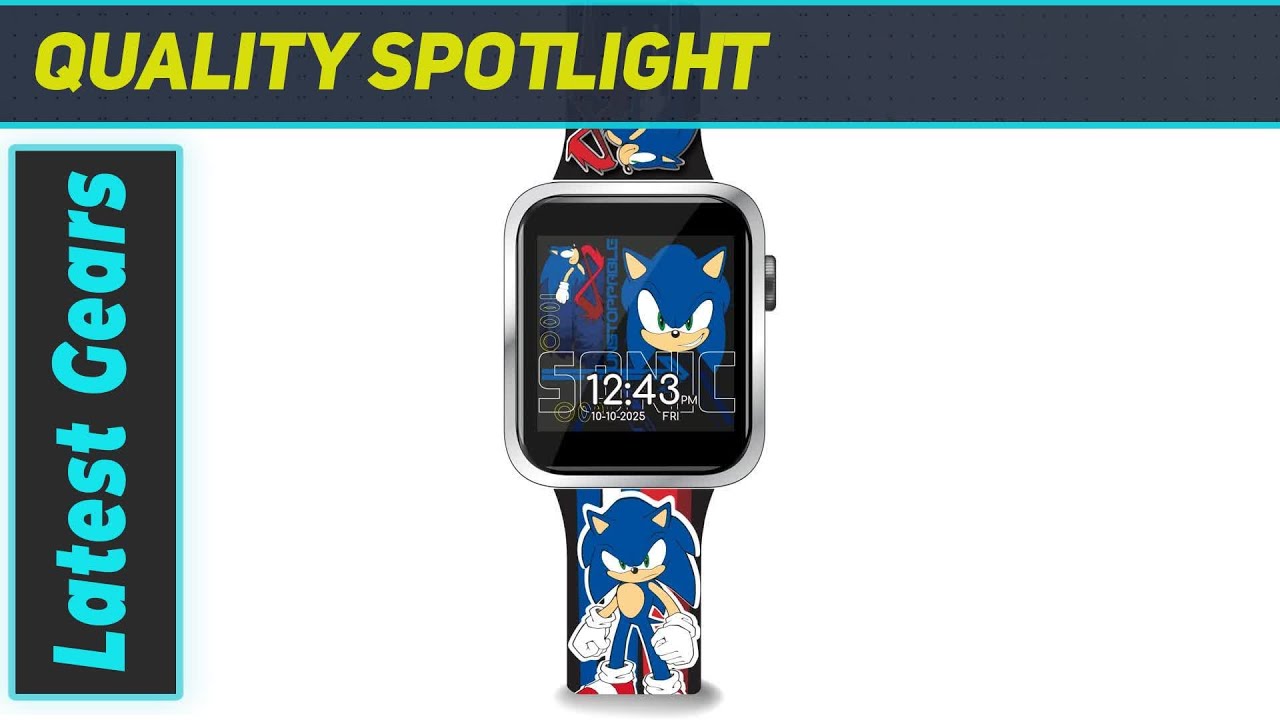 Unboxing and Review: Accutime SEGA Sonic The Hedgehog Smartwatch!