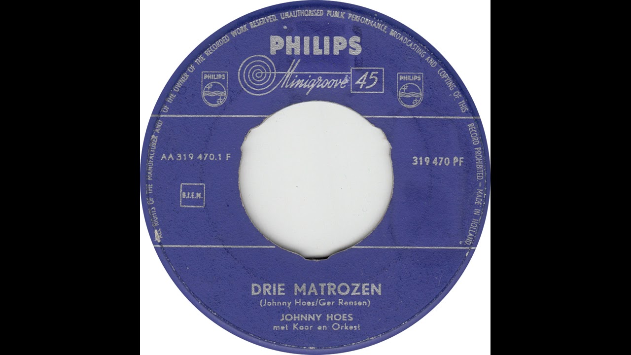 Johnny Hoes - Drie Matrozen(1959)