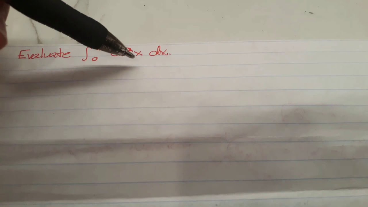 Evaluating the Integral  of tan(x)dx