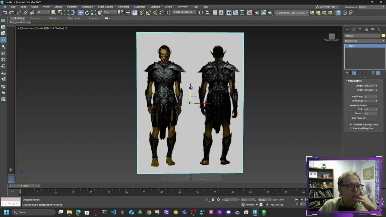 3DS Max to Mudbox - Full process Part 1a Setting up references and helpers