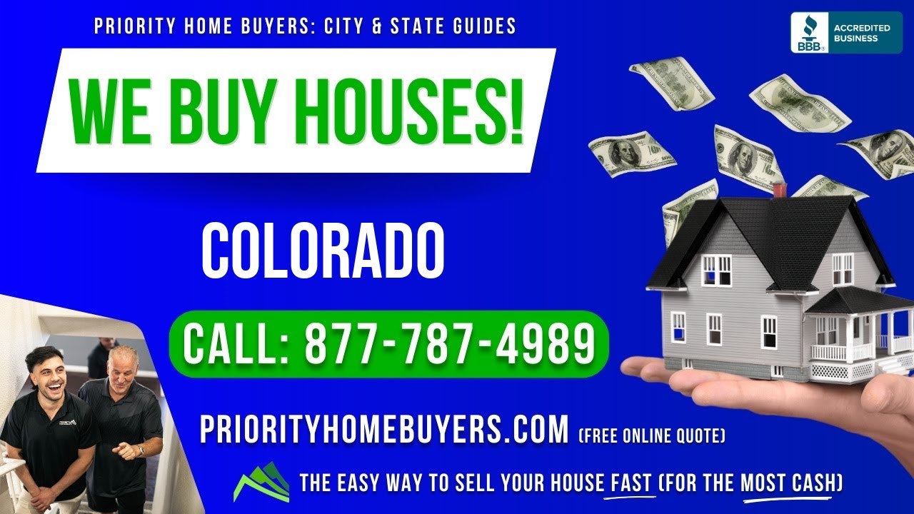 Sell My House Fast Colorado - (877) 787-4989 - We Buy Houses!