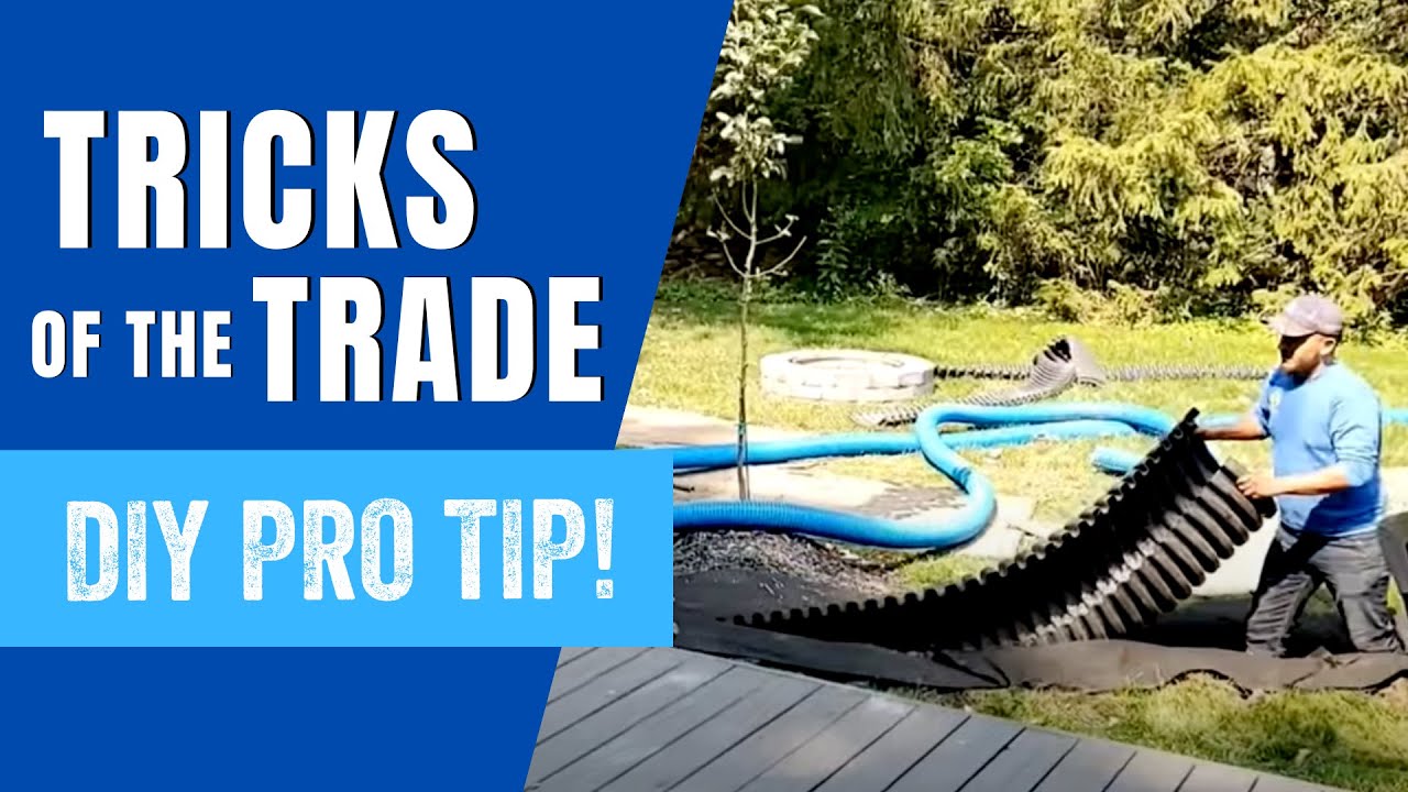 Root Barrier Trench Liner for French Drains & Yard Drains